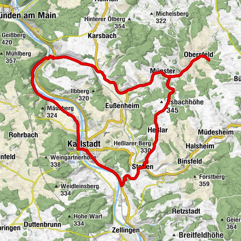 St. Peter und Paul - Gasthaus zur Krone - St. Hubertus - Heßlarer Berg