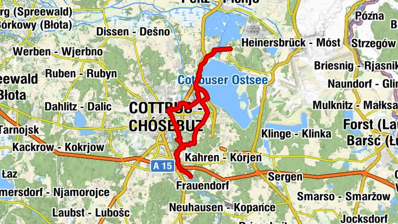 Willmersdorf - Cottbus - Chóśebuz - Martinskirche - Sanzeberg