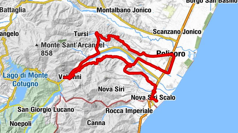 Nova Siri-Rotondella - Nova Siri Scalo - Rotondella Due - Policoro
