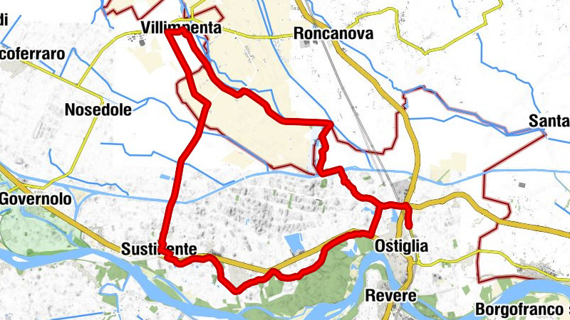 Gazzo Veronese - Selici - Rosa - Serravalle a Po