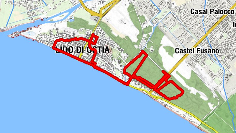 Fiumicino - La Vacca Grassa - Lido di Ostia - Lido Nord