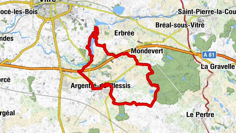 Argentré-du-Plessis - Les Feux Chalines - Église Notre-Dame - Le Moulin Neuf