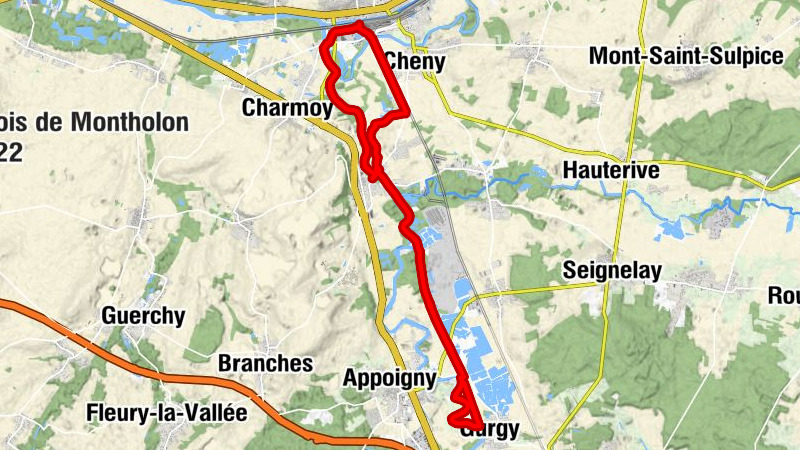 Laroche - Migennes - Bassou - Gurgy - Bonnard