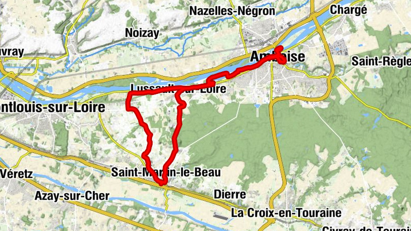 Saint-Martin-le-Beau - Église Saint-Étienne - Église Paroissiale Saint-Florentin - Chapelle Saint-Hubert