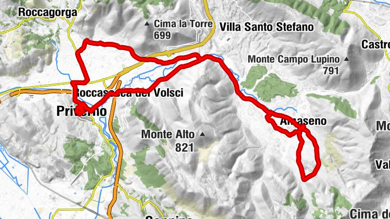 Priverno - Chiesa di Sant'Antonio Abate - Madonna del Ponte - Madonna dei Martiri