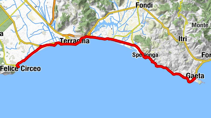 San Felice Circeo - Le due sorelle - Terracina - Pisco Montano