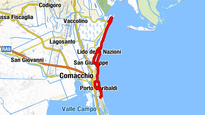 Quartiere Le Valli - Lido degli Estensi - Porto Garibaldi - Lido degli Scacchi