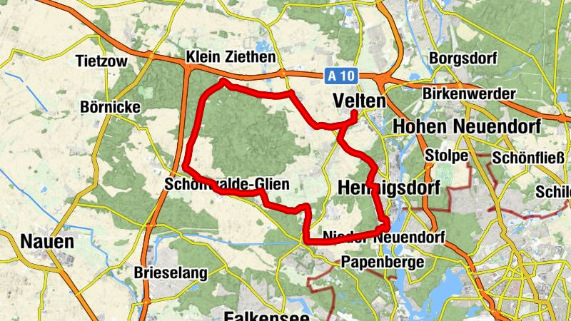 Velten (Mark) - Toskana - Kirche - Kirche Schönwalde-Dorf