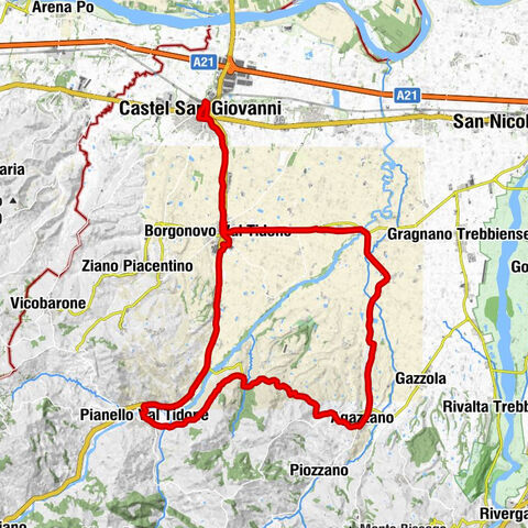 Castel San Giovanni - Tavola Amica - Chiesa parrocchiale di Agazzano - chiesa Maggiore