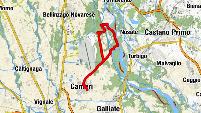 Chiesa del Santissimo Nome di Gesù - Chiesuolo della baia - Casette di Cameri - Cameri