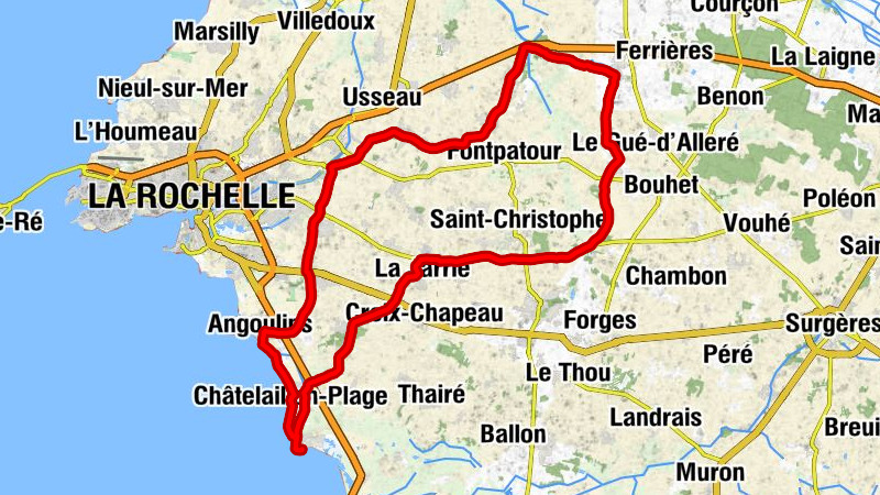 Les Boucholeurs - Église Sainte-Madeleine - Église Notre-Dame de l'Assomption - Église Saint-Martin