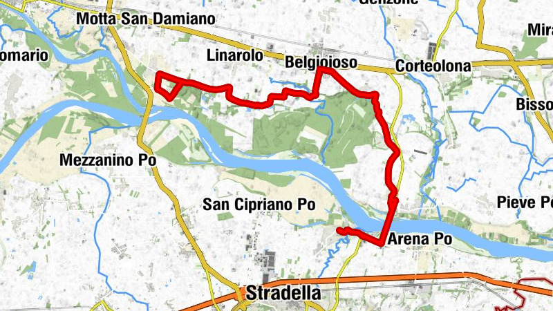 Portalbera - Il Ponte - San Giacomo della Cerreta - Osteria dei pescatori