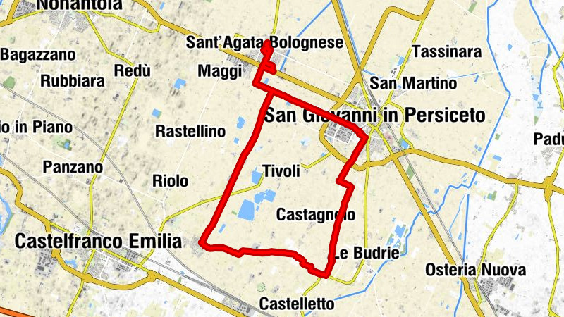 Sant'Agata Bolognese - Antica Trattoria dagli Angeli - Manzolino - San Giovanni in Persiceto