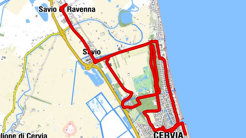 Lido Di Classe / Lido Di Savio - Savio di Ravenna - Madonna del Pino - Cervia