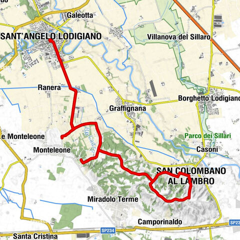 Costa - Sant'Angelo Lodigiano - Chiesa parrocchiale di San Colombano Abate - Chiesa di San Giovanni