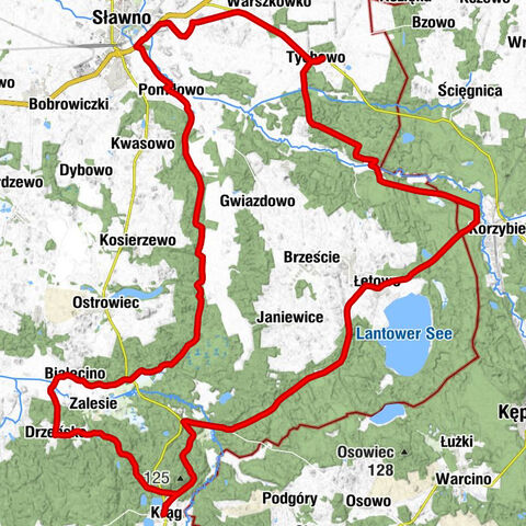 Kościół pw. Matki Bożej Królowej Polski - Tychowo - Kościół pw. Zwiastowania Najświętszej Maryi Panny - Sławno