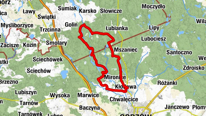 Kłodawa - Kościół pw. Matki Bożej Różańcowej - Santocko - Kabatka