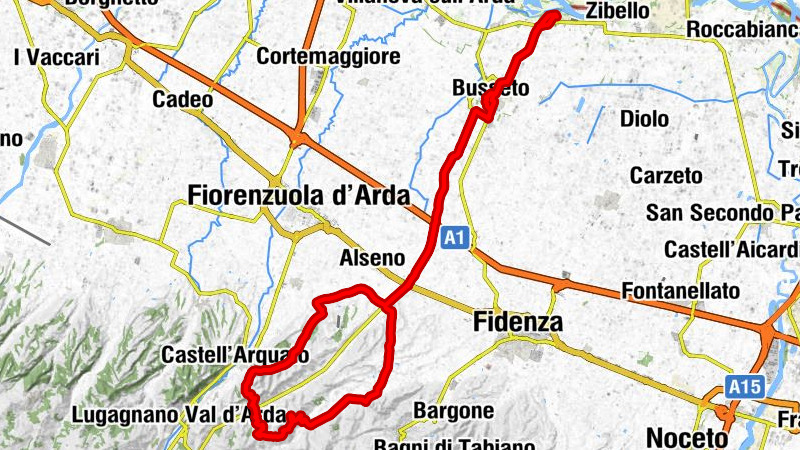 Polesine Parmense - Collegiata di San Bartolomeo Apostolo - Salsamenteria Storica e Verdiana - Oratorio della Madonna Rossa