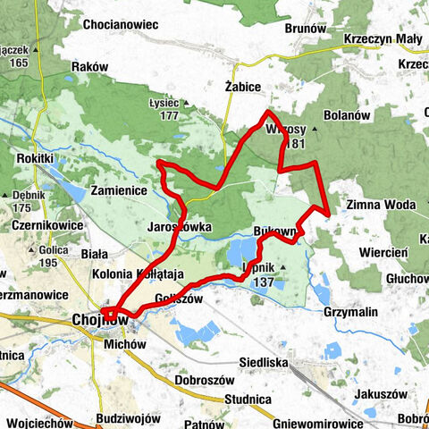 Chojnów - Kolonia Kołłątaja - Kaplica filialna