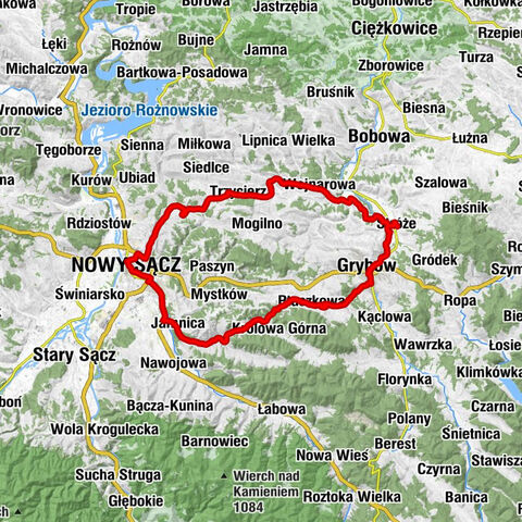 Stróże - Kościół Matki Bożej Szkaplerznej w Korzennej - Kościół św. Bartłomieja w Kamionce Wielkiej - Kościół pw. Wszystkich Świętych