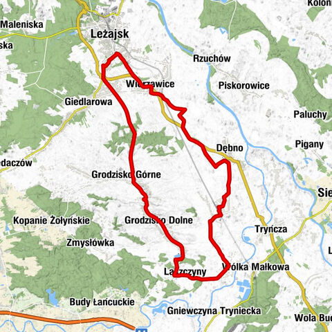 Grodzisko Dolne - Kościół pw. Świętego Andrzeja Apostoła - Kościół parafialny pw. św. Barbary - Kościół pw. Pana Jezusa Miłosiernego