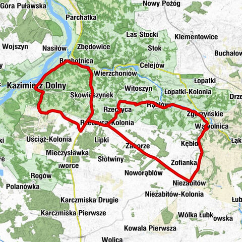 Wąwolnica - Zgórzyńskie - Kazimierz Dolny