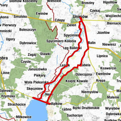 powiat poddębicki - Paulina - Uniejów