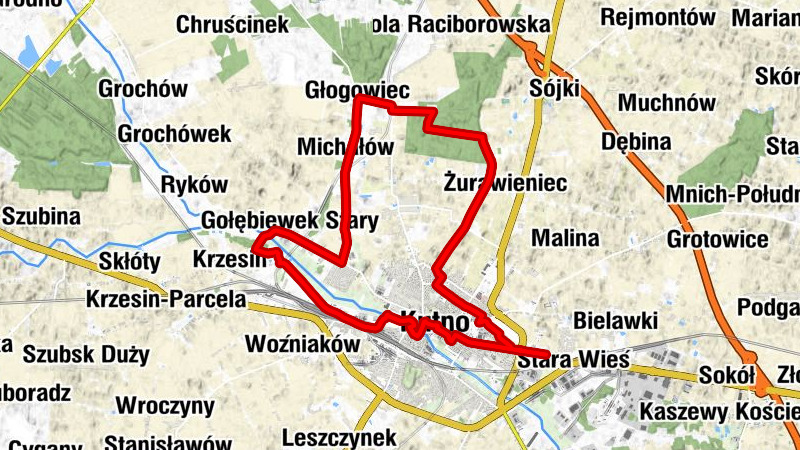 Stara Wieś - Kościół parafialny pw. św. Jadwigi Królowej - Kutno - Kaplica cmentarna