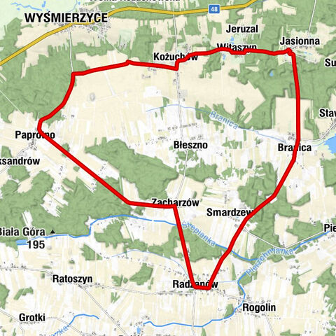 Paprotno - Zacharzów - Kościół pw. Świętego Marcina - Kościół pw. Zwiastowania Najświętszej Maryi Panny