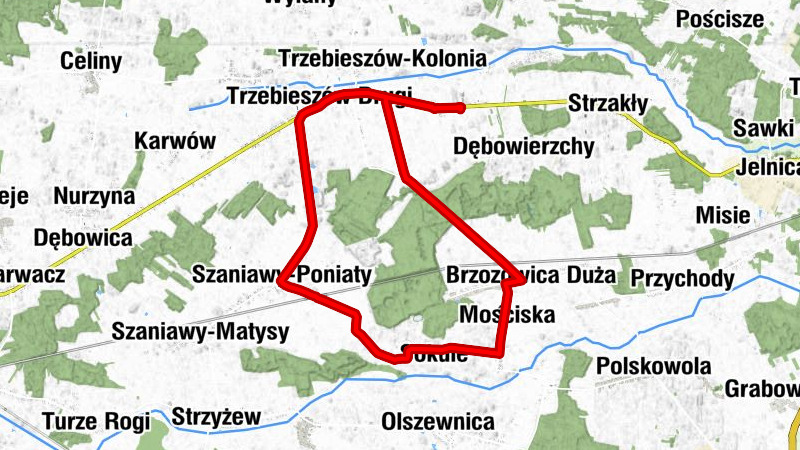 Trzebieszów - Trzebieszów Drugi - Kościół pw. Dziesięciu Tysięcy Rycerzy Męczenników - Podtrzebieszów