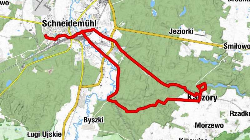 Śródmieście - Piła - Kociołek - Kaczory