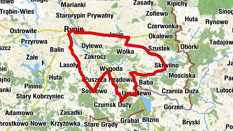 Rypin - Kaplica pw. Świętej Barbary - Kaplica pw. Świętego Erazma - Kościół pw. Świętego Maksymiliana Kolbego