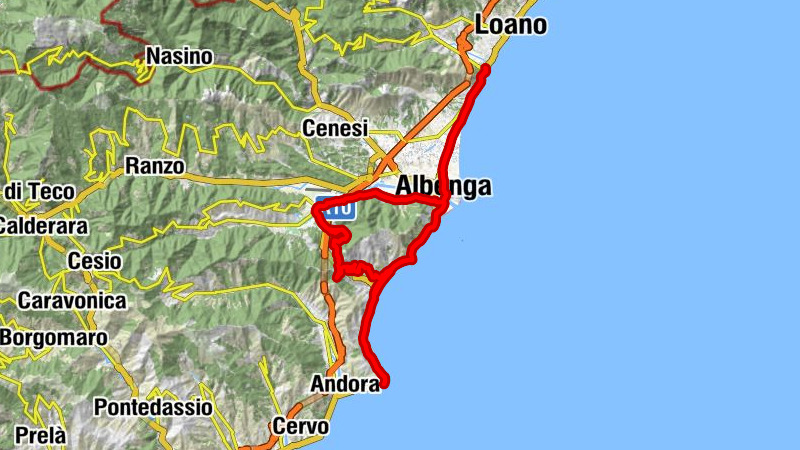 Ceriale - Chiesa N.S. Concezione - Madonna delle Penne - Chiesa di Sant'Ambrogio