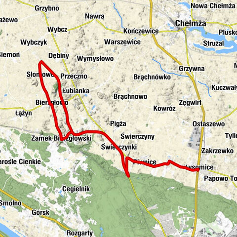 Łysomice - Kościół pw. Świętego Jana Chrzciciela - Lulkowo - Piwnice