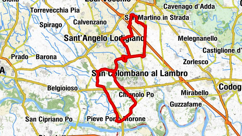Pieve Porto Morone - Cascina San Cosimo - Bissone - Cascina Pistoia