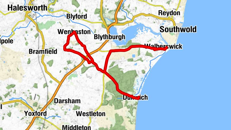 Thorington - Saint James - St Andrew, Walberswick - St Peter