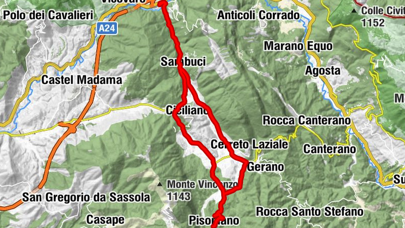 Valle dell'Aniene-Mandela-Sambuci - Sambuci - Azienda agricola-agrituristica "Al Giovenzano" - Villaggio ACEA