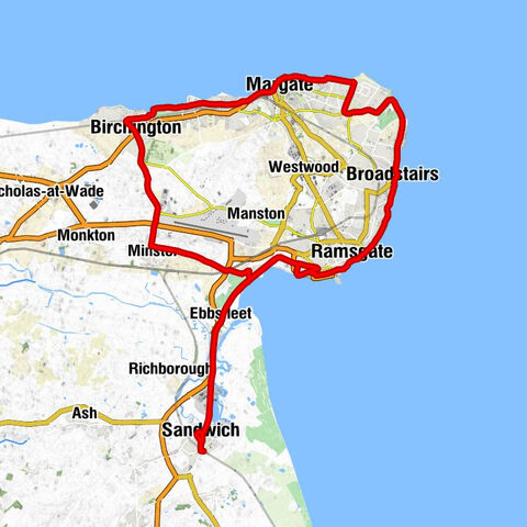 Sandwich - Hay's Shack - Acol Methodist Church - Birchington Baptist Church