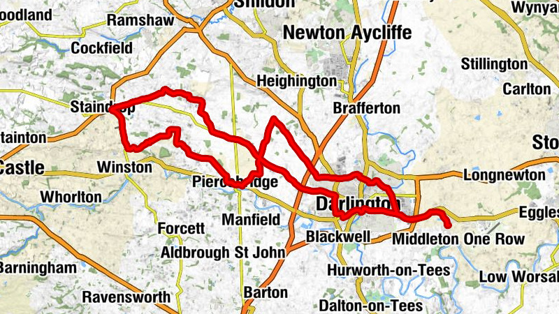 Dinsdale - Table Talk Indian Diner - Morton Park - St Mary the Virgin, Staindrop