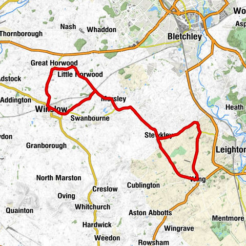 Winslow - St Mary the Virgin - St Michael and All Angels - Little Horwood: St Nicholas