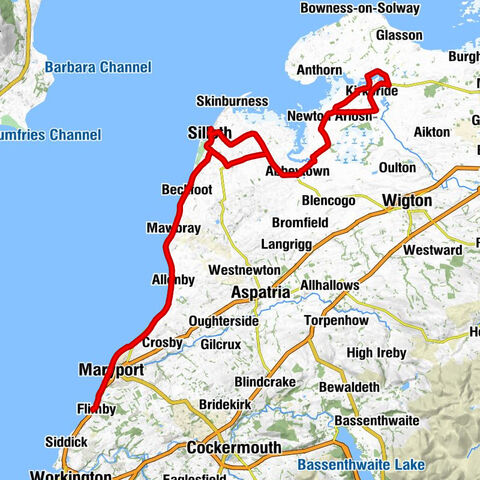 Flimby - Maryport Tandoori - St Mary, Holmcultram Abbey - St John's