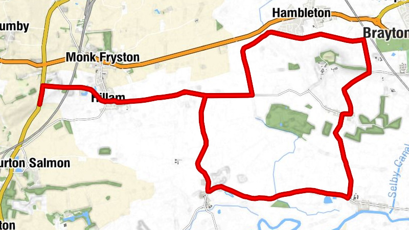 Hillam - Birkin - Gateforth