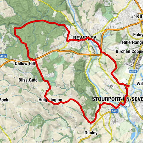 Newtown - Stourport-on-Severn - St Anne's - St Giles, Heightington