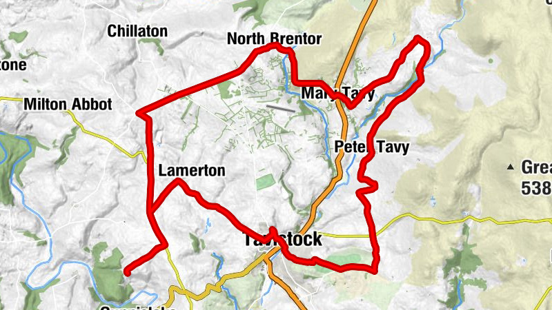 Brentor - Mary Tavy Methodist Church - Zoar Methodist Church - Lamerton