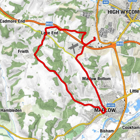 Booker - High Wycombe - Marlow - Christ Church