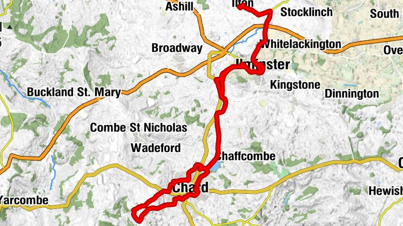 Ilton - Ashwell - Ilminster - Chard