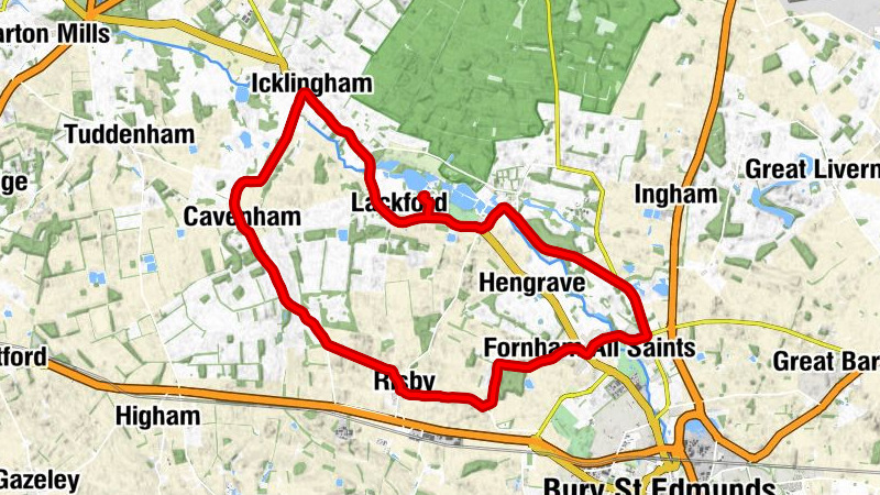 Flempton - St Catherine of Alexandria - St Andrew's - Lackford