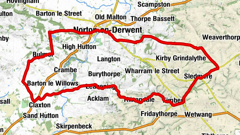 Flaxton - St Mary's - Settrington Beacon - Bulmer