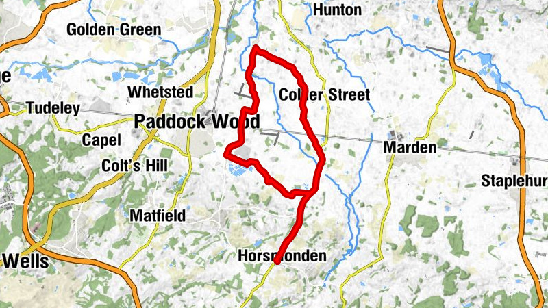 Horsmonden - St Mary - Laddingford - Pearson's Green