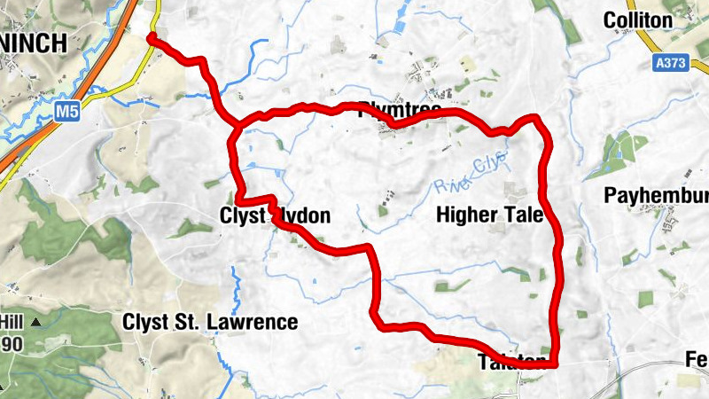 Tye Cross - Saint Andrew - Clyst Hydon - St John the Baptist